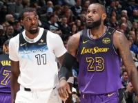 湖人大胜森林狼，詹姆斯再破50+