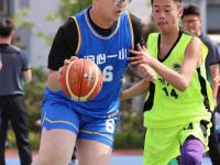 包含精彩篮球比赛中高难度技术娴熟的词条